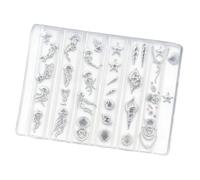 Efficient Soft Silicone Nails Art Mold Speeding Up Production of 3D Sculptures and Easy to Use for Beginners Nails Art