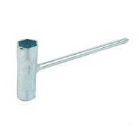 Efficient SparkPlug Socket Wrench, Stainless Steel Spanner for Chainsaws (17.5mm & 19.5mm)