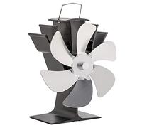 Efficient Stove Fan Heat Powered Fan Quiet And Low Maintenance Disperse Warm Air For Wood Log For Burner Porta Stove Heat Powered No Need Battery Or Electricity