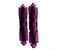 Efficient Tangle-Resistant Roller Brush for Midea W11W11SEW11 Pro Vacuums | Prevents hair tangles, soft rubber design, fits for w11/W11SE/Pro, 2-pack value, deep cleans carpets