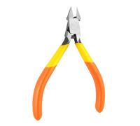 Efficient Tilted Angles Wire Snips Featuring Reinforced Cutting Face and Comfortable Grip for Model Building and Repair Work Commercial Pliers