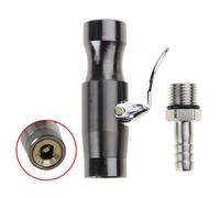 Efficient Tire Inflator Chuck with Locking Mechanism Brass Air Chuck Attachment Close Tool