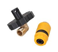 Efficient Vehicle Under Chassis Cleaning Washing Tool Carbon Steel Car Undercarriages Cleaning Set for Grime Removal Water Saving Car Wash Tool