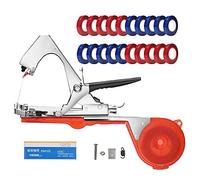 Efficient Vineyard Tying Machine - Garden Tape Tool with 20 Tapes & 10000 Staples for Fast Plant Binding
