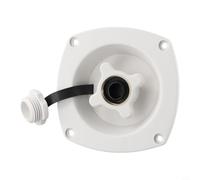 Efficient Water Entry Solution Featuring a Check Valve and Pressure Regulator for RVs, For Caravans, Boats (White)