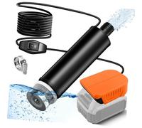 Efficient Water Transfer Pumps Light Weight Cordless Submersibles Water Pumps for Pool Draining, Garden, Pond, Deeply Well for Pool Basement