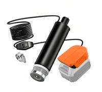 Efficient Water Transfer Pumps Light Weight Cordless Submersibles Water Pumps for Pool Draining, Garden, Pond, Deeply Well for Pool Basement