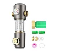 Efficient Whole Homes Water Pre Filter Systems Health Focused Water Filtering Solution Stainless Steel Backwash Sediment Removal