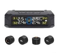 Efficient Wireless Tire Pressure Detector Featuring Solar Power and Comprehensive Alarm Functions for Various Vehicles (external)