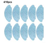 Efficiently Clean with Microfiber Mop Pads Designed for BXRV500E Robot Vacuums in a 4/10 Pack (4 PACK)