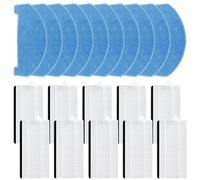 Efficiently Clean Your Home with the Filter Mop Cloth Kit for ILIFE V3x Robot Vacuum 20 Pieces