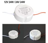 Efficiently Converts AC to DC 12V/24V LED Transformer with Maximum Output of 24W (12V 24W)
