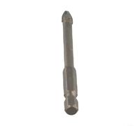 Efficiently Designed Carbide Point Head Drill Bit with Four Cutting Edges for Quick Hole Creation in Stone (6mm)