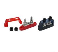 Efficiently Designed Dual Stud Bus Bar Blocks Ideal Solution for Heavy Duty Cable Termination in For Cars and Boats (Set of Two) (8MM)