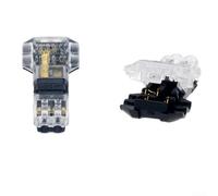 Efficiently Designed Five Piece Set of Compact Solderless Wire Junction Terminals (T2)