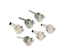 Efficiently Designed Welding Nozzle Sleeves Compatible with the 850 Series Hot Air Soldering Station, Set of Five Pieces