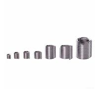 Efficiently Restore Threads with This 60 Pcs Stainless Steel Thread Repair Insert Set for Various Sizes