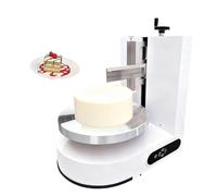 Efficieran Cake Icing Machine Automatic Electric Cake Decorating Machine - Pure Copper Motor 200W, Adjustable Scraper, LCD Display, Quiet Frosting Tool for Bakeries