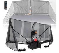 Efficieran Table Tennis Machine with Recycling Net Automatic Ping Pong Robot for Professional Training Ball Shooter with Remote Control and 9 Spin Modes for Home Gym