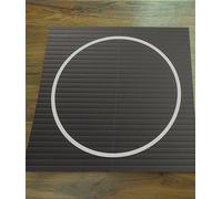 Efficraft 5' x 5' Wrestling Mat, Flexi Roll 1.25" Thick BJ Judo Martial Arts Jiu Jitsu Mats for Home