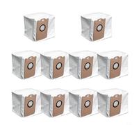 EffiFish 10 Pack Dust Bags for ROBO For T10 Plus Robot Vacuum Cleaner Compatible Collection Bags Easy And Quick To Use