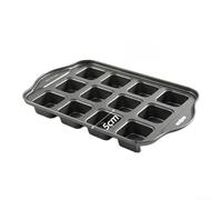 EffiFish 12 Hole Square Muffin Tin Thickened Carbon Steel(A)