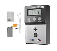 EffiFish 191AD Soldering Iron Temperature Tester 0-800°C With K-Type Probe, LCD Digital Thermometer For Station Tip Calibration(With)