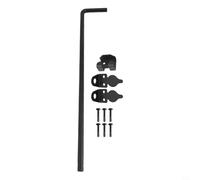 EffiFish 1Set Cane Bolt Steel Gate Ground Latch, Ground Latch For Stable Gate Door Hardware Solid And Secure