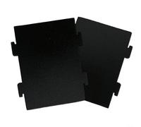 EffiFish 2 Pack Activated Charcoal Microwave Filter For Over Range Hood, Absorber Replacement Parts To Reduce Smoke And Grease Smells