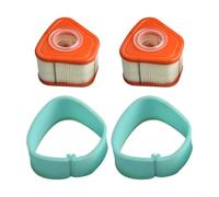EffiFish 2 Pack Lawn Mower Air Filter for 595853 597265 115P02 115P05 123P07 123P0B Mower Replacement Parts /