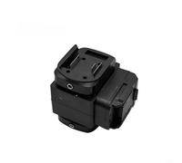 EffiFish 21V Lithium Battery Adapter One to Two Converter for Power Tools Dual Output Expansion Container Black
