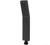 EffiFish 24cm Large Square Shower Head Rain Spray Stainless Steel Build(Black)