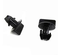 EffiFish 2Pcs Rear Bumper Hitch Cover Nuts, for DODGE for DURANGO 2014 2022 Replacement,68249278AA Trailer Tow,Black Plastic Hitch Hole
