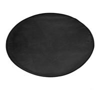 EffiFish 3 Layer Fireproof Silicone Grill Mat,With Fibreglass Cloth, Heat Resistant Up To 550°C, Flame Retardant Deck And Patio Protector For Outdoor Barbecue, Black 36”(B)