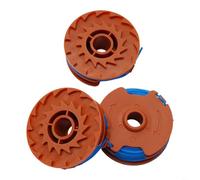 EffiFish 3 Pack Grass Trimmer Spools with Line for GT25 GT30 GGT450A1, 2mm Diameter 5m Length Easy Change Coil Refills