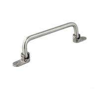 EffiFish 304 Stainless Steel Folding Handle, Industrial Equipment Pull Handle Space Saving Design with Comfortable Grip for Door Cabinet Drawer(180mm)