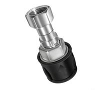 EffiFish 360° Stainless Steel Swivel Joint For Karcher K2-K7, for LAVOR & for PARKSIDE Pressure Washers - Anti-Tangle Hose Connector For Efficient Cleaning(B)