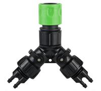 EffiFish 4 Way Drip Irrigation Faucet Adapter Garden Hose Splitter Connector Fittings For Plant Watering Equipment Accessories(One out of four)