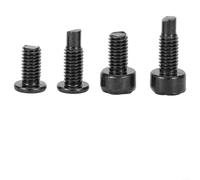 EffiFish 40 Pack Doorbell Security Screws for Ring, Hardened Carbon Steel for T5 T16 Anti-Theft Replacement Kit, Black