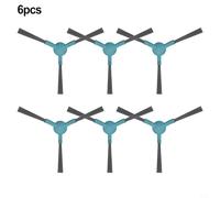 EffiFish 6 Pack Replacement Vacuum Side Brush Kit For Ultenic D10 Robot Vacuum Cleaner Replacement Side Brushes Set Corner Edge Cleaning