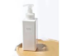 EffiFish 650ml Foaming Soap Dispenser with for Bathroom Kitchen Sink Shower Shampoo Liquid Bottle Reusable Clear Container(White)