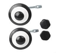 EffiFish A Pair Kids Bike Stabilisers, 14Inches Bike Training Wheels With Screws Carbon Steel Bearings Enhance The Silent Effect(for 14 inches bike)