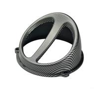 EffiFish ABS Motorcycle Fan Cover for Honda Dio, Air Intake Cooling Deflector Direct Mount Water Ripple Style Mid-Frame Trims