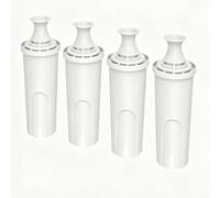 EffiFish Activated Carbon Water Filter Cartridge, Coconut Shell Core for Pitcher Replacement, Reduces & Bad Taste, 3-Pack(4pcs)
