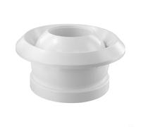 EffiFish Adjustable ABS Air Vent Grille Enhance Airflow Reduce Noise White Plastic Circular Spherical Nozzle Outlet Valve For Indoor Space
