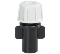 EffiFish Adjustable Mist Spray Nozzle for Garden Irrigation, Anti-Clog Drip System Sprayer with 15-20L/H Flow for Greenhouse Nursery, Grey, 4/7mm(A)