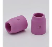 EffiFish Alumina Nozzle Gas Lens Cups 10pcs 53N61S #8 1/2 inch for WP-9 WP-20 WP-25 WP-17 WP-18 WP-26 TIG Torches