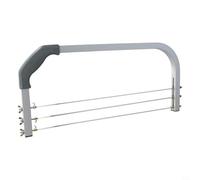 EffiFish Aluminium Adjustable Cake Leveler Layer Slicer with Measuring Guide 3 Blades Stainless Steel Saw for Multiple Layer Cakes