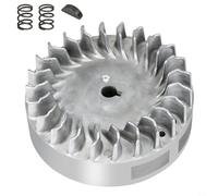 EffiFish Aluminum Flywheel,With Valve Springs For 212 & 224Cc Engines 10,000 RPM With Complete Installation Kit