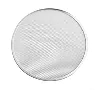 EffiFish Aluminum Pizza Pan With Mesh Design 8-16 Inch Round Baking Tray Nonstick Perforated Crust Plate For Home Kitchen Bakeware Sheets & Grates Pizza Pans(12 inch)